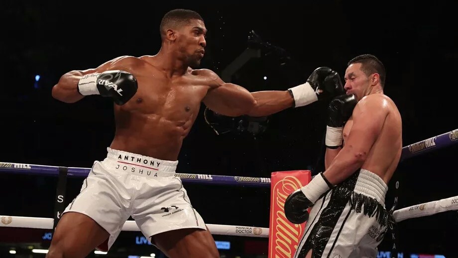 Anthony Joshua wins new title after beating Parker