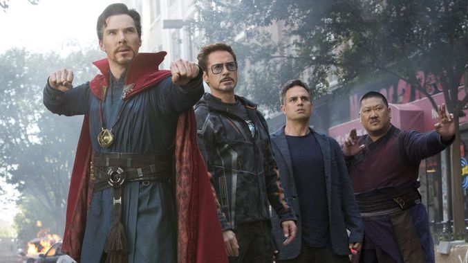 Doctor Strange teams up with Tony Stark and Bruce Banner in Avengers Infinity War