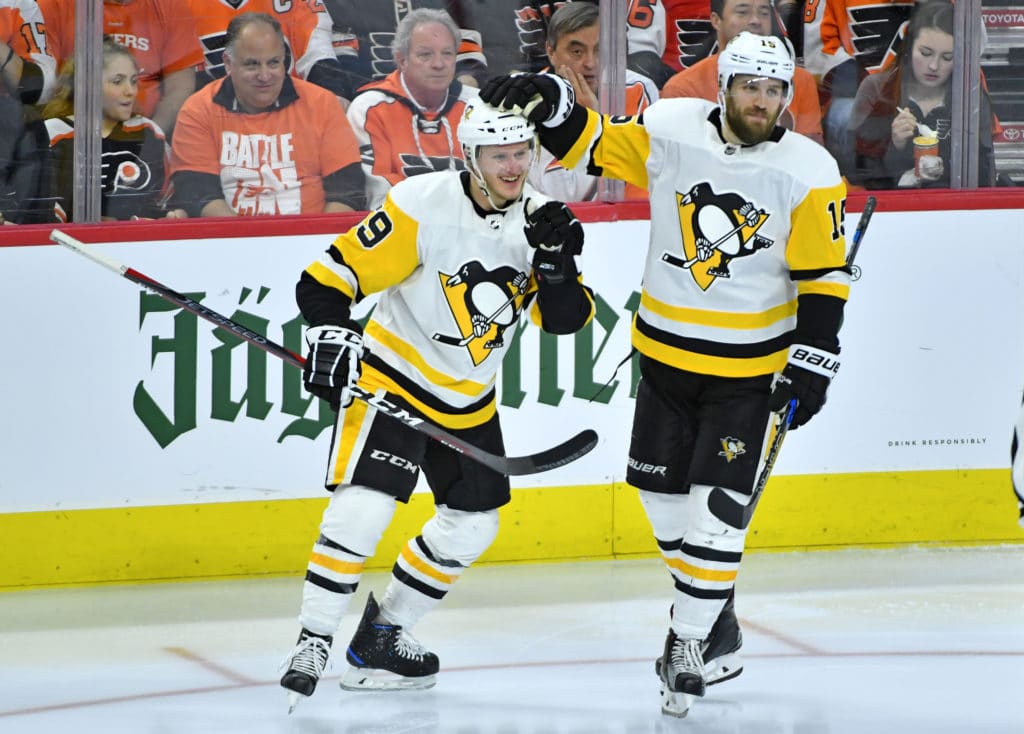 Even without Evgeni Malkin Penguins&#039 offense carries them past Flyers