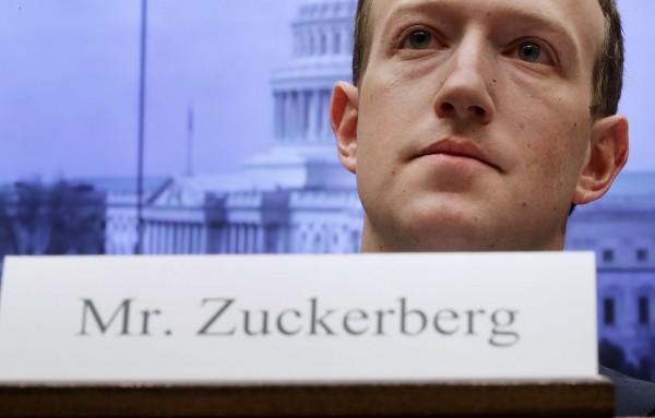 Facebook co-founder Chairman and CEO Mark Zuckerberg testifies before the House Energy and Commerce Committee