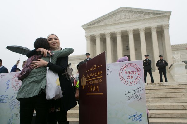 Trump Travel Ban Is Focus of Supreme Court's Last Arguments