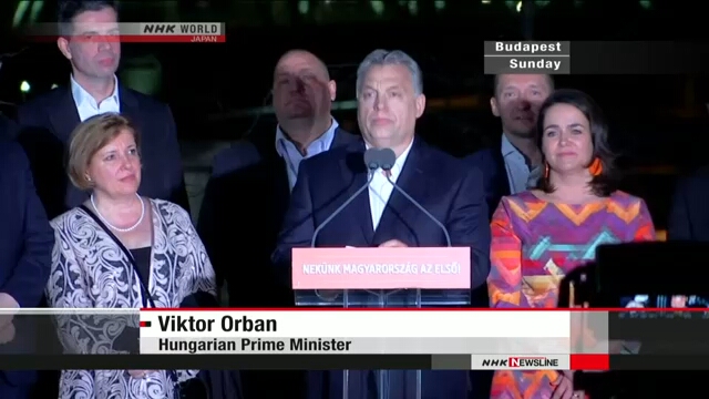 Hungary PM Orban wins new term