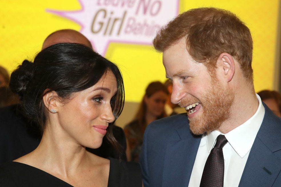 Meghan Markle and Prince Harry. GETTY IMAGES