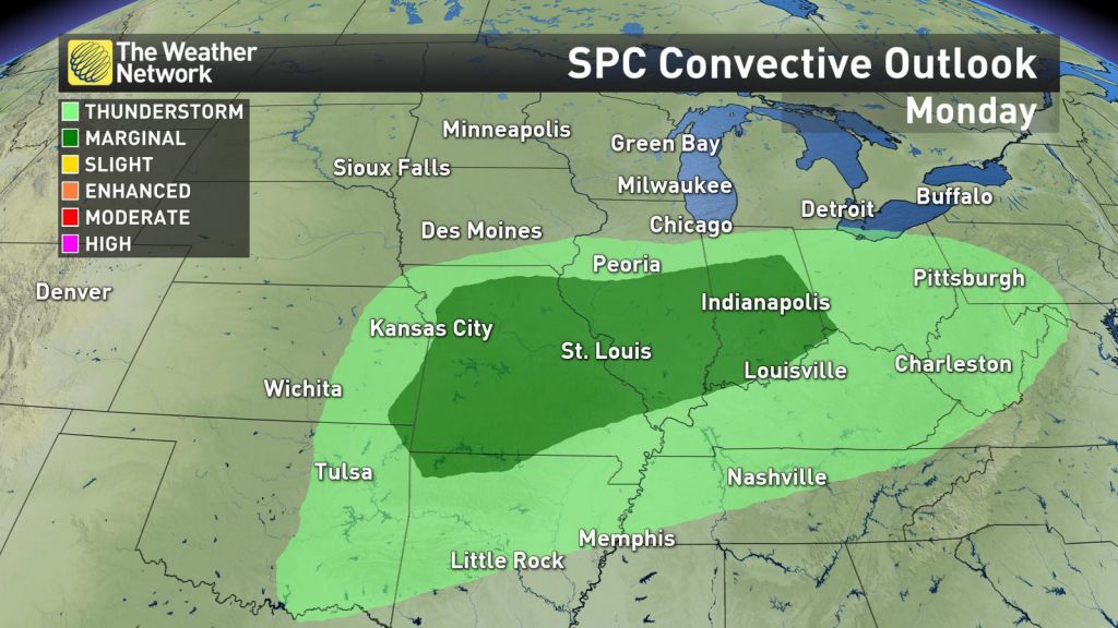 FIRST ALERT: Damaging winds possible Tuesday