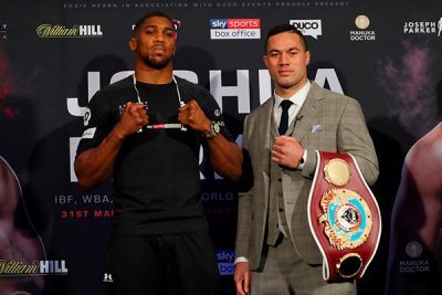 Joshua takes inspiration from Mayweather discipline ahead of Parker bout