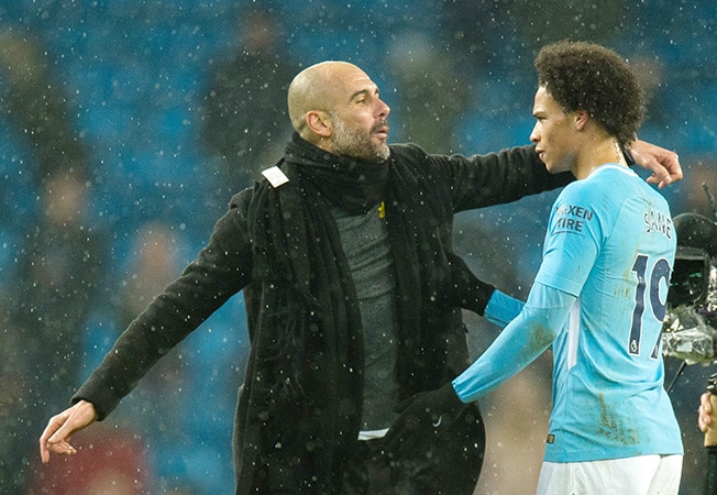 PFA award winner Sane hails ‘best coach’ Guardiola