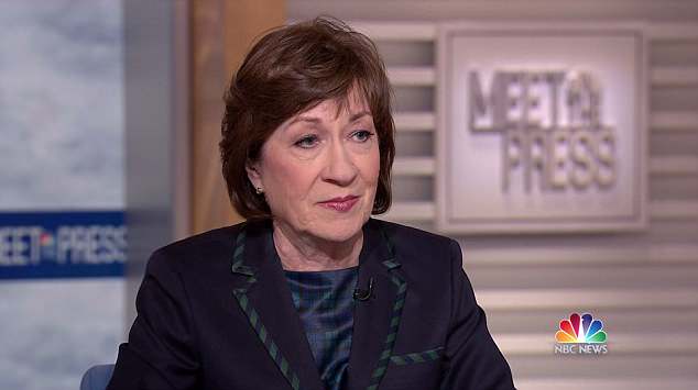 Sen. Susan Collins told NBC News Chuck Todd that she would have preferred former FBI Director James Comey to have held off from releasing his book