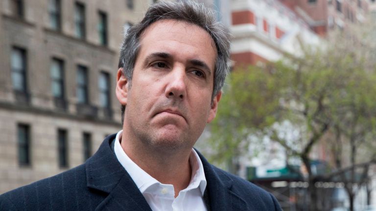 Attorney Michael Cohen is seen in New York