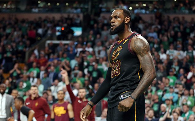 LeBron James Single Handedly Muscled Cleveland Into The NBA Finals Yet Again