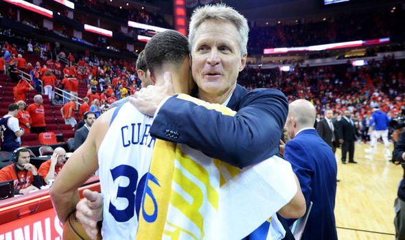 Steve Kerr Steph Curry