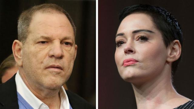 Weinstein accuser Rose McGowan ‘We got you Harvey Weinstein we got you