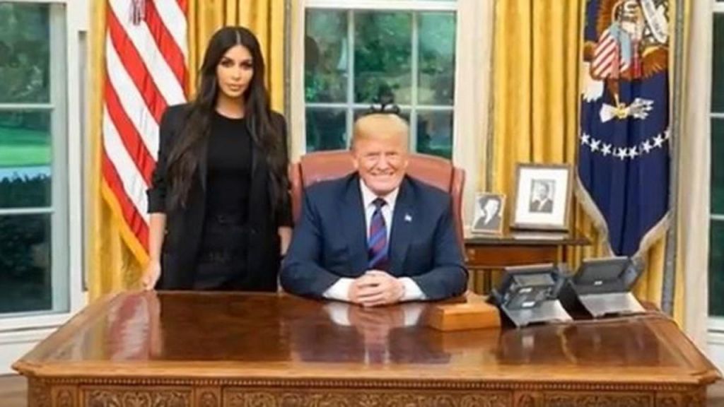 Kim Kardashian West visits with President Trump to discuss pardon request prison reforms