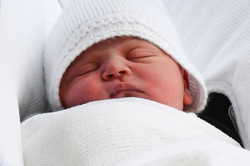 Prince Louis is fifth in line to the British throne