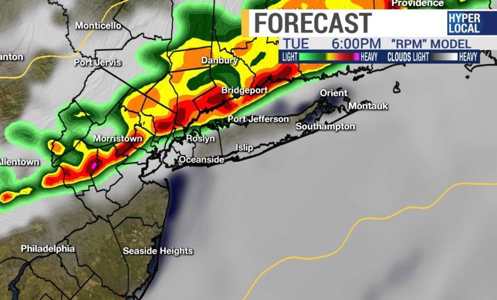 Severe thunderstorms expected Tuesday afternoon