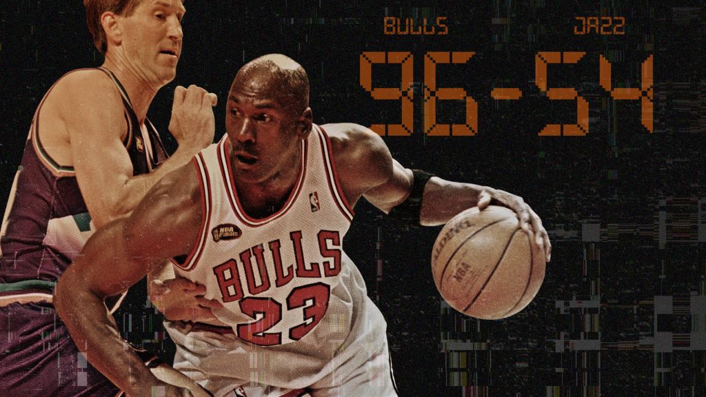 Bulls vs. Jazz in 1998 NBA Finals