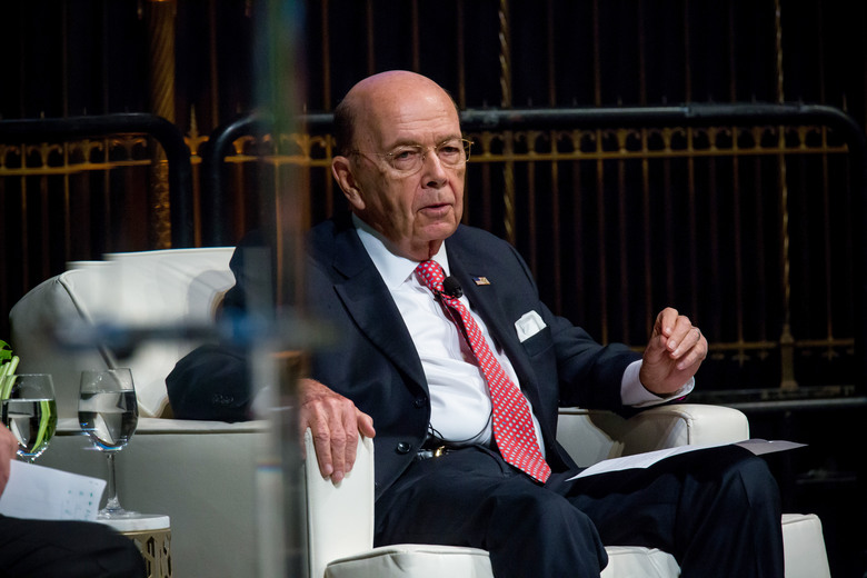 Commerce Secretary Wilbur Ross earlier this year