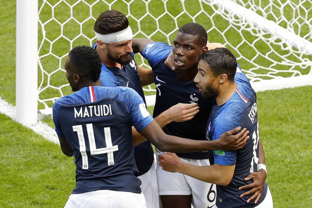 France 2 Australia 1 Pogba scores World Cup’s first VAR goal to secure win