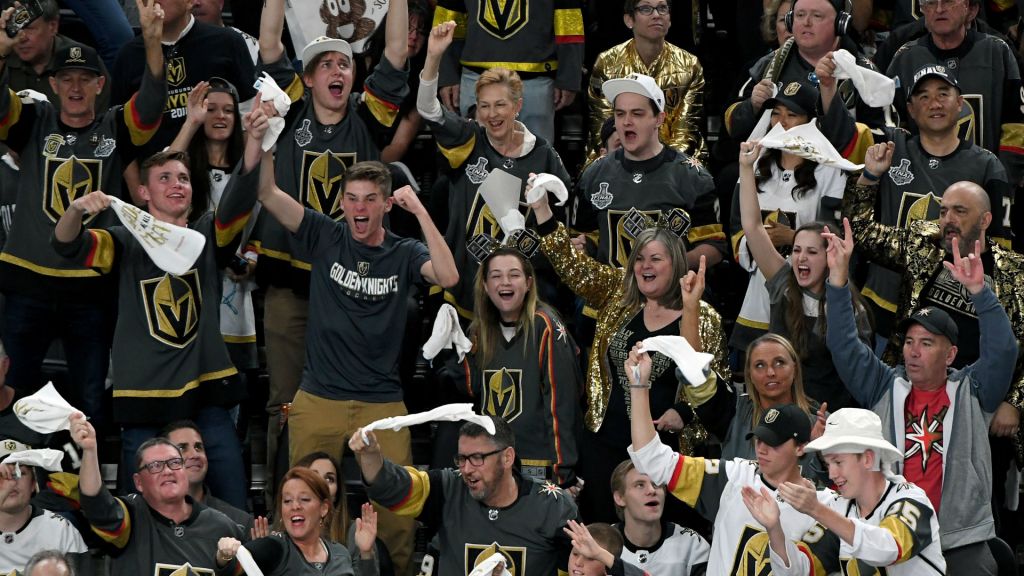 Golden Knights fans