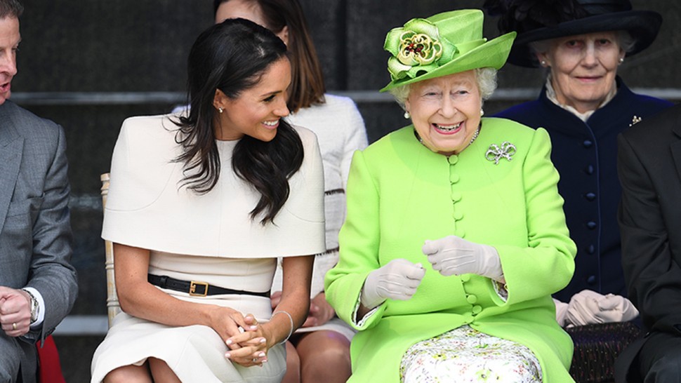 Meghan Markle and Queen Elizabeth