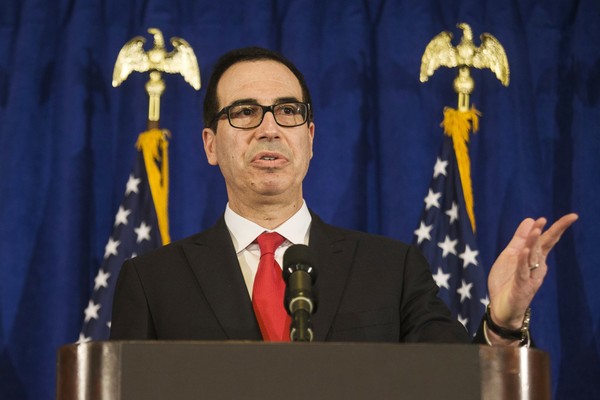 U.S. Treasury Secretary Steve Mnuchin reportedly has sought to downplay reports that U.S. tariff actions have led to a'G6 plus one divide ahead of a G7 meeting in Canada