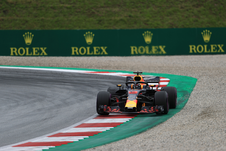 Ricciardo in FP2- 2018 Austrian GP- Formula 1