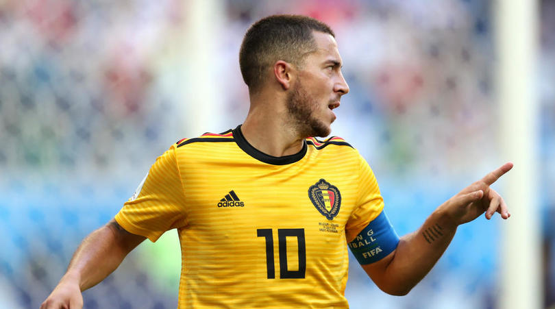 Hazard enjoys Belgium's welcome home