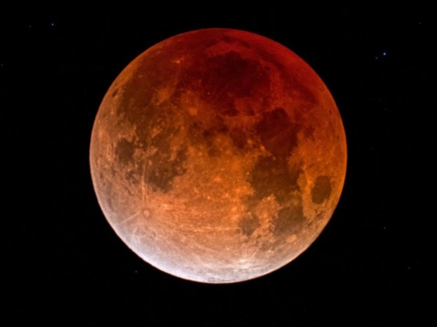 Lunar eclipse. /COURTESY