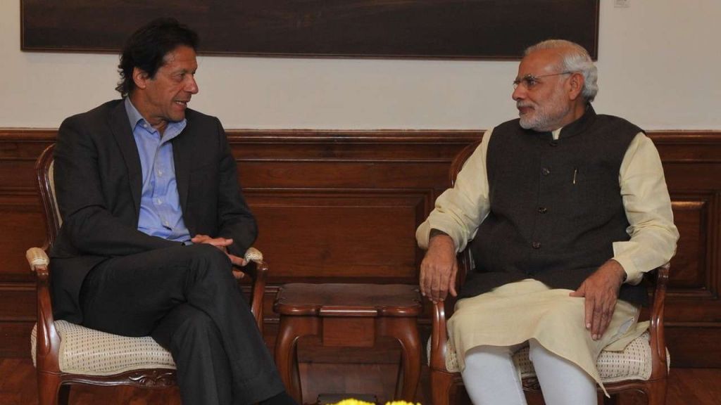 Imran Khan with PM Modi in 2015