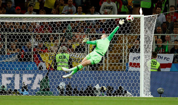 Jordan Pickford save