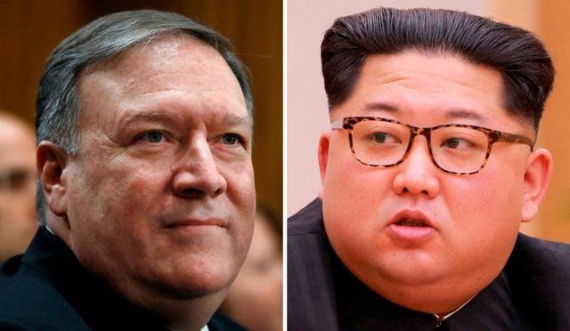 Mike Pompeo Kim Jong Un