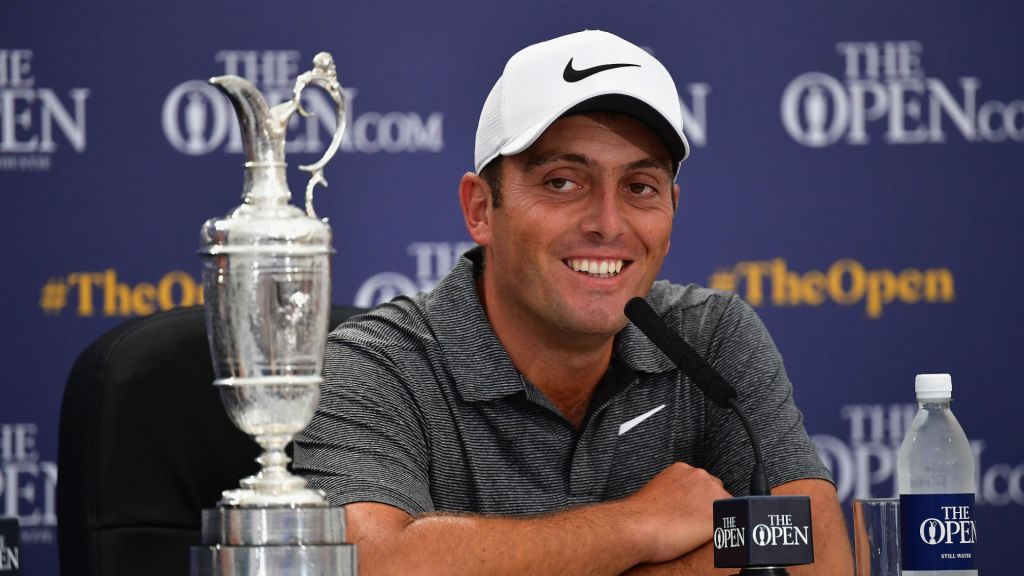 The Open champion Francesco Molinari