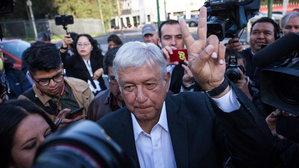 Anti-establishment leftist Andres Manuel Lopez Obrador poised to become Mexico’s new president