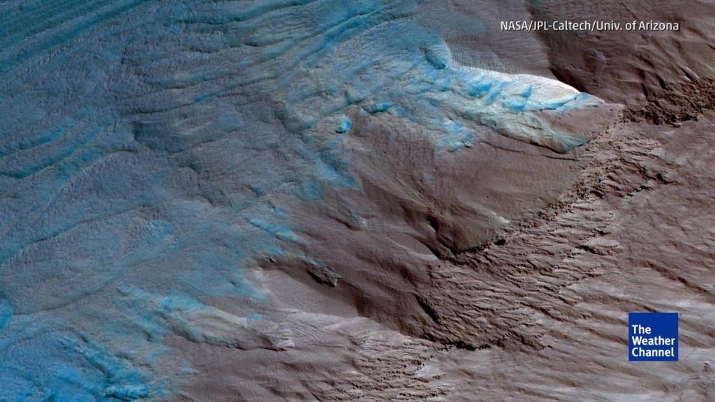 Scientists Detect Liquid Lake on Mars