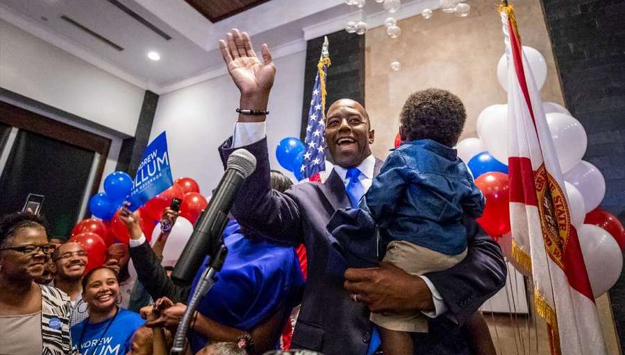 Andrew Gillum, Ron DeSantis win primaries for Florida gubernatorial race