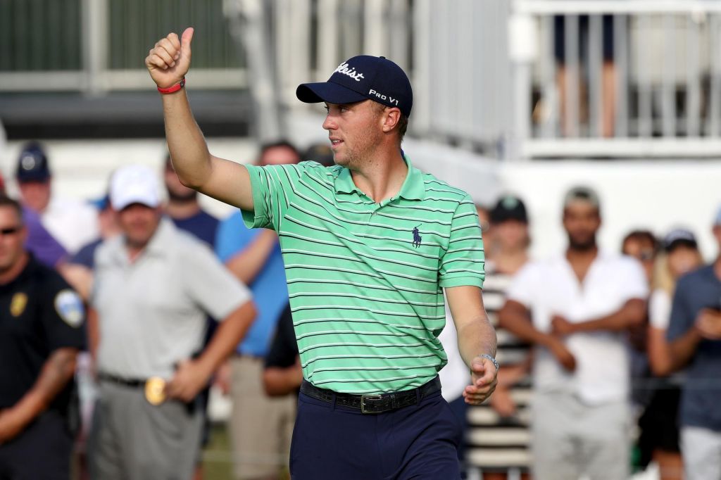 Justin Thomas heads to Bellerive as the defending PGA Championship winner. Getty Images