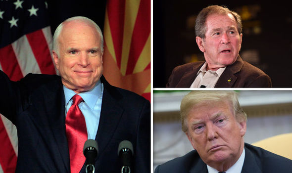 US political leaders have started sharing their heartfelt condolences for McCain's death