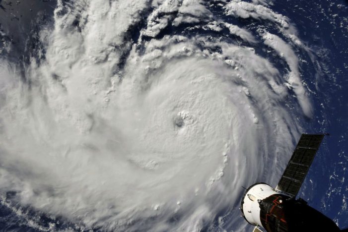 Hurricane Florence on Course to the Carolinas