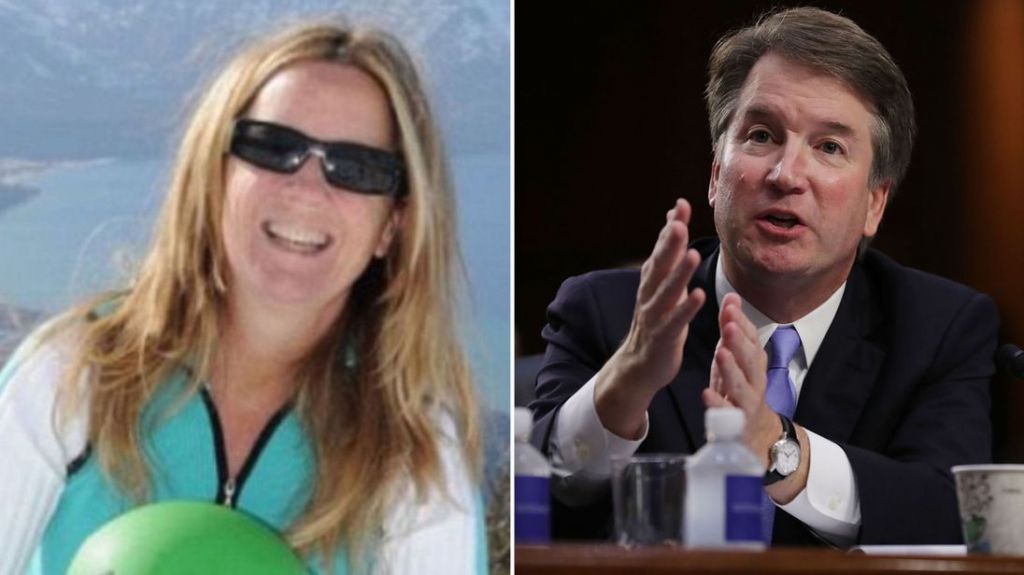 Christine Blasey Ford and Brett Kavanaugh