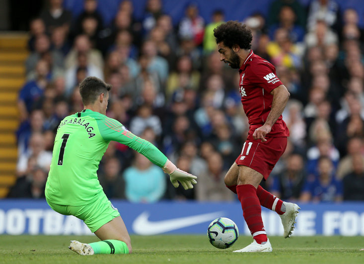 Mohamed Salah barely showed glimpses of what we know the Egyptian can do against Chelsea