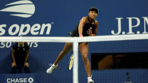 Naomi Osaka had a straight-sets win over Madison Keys