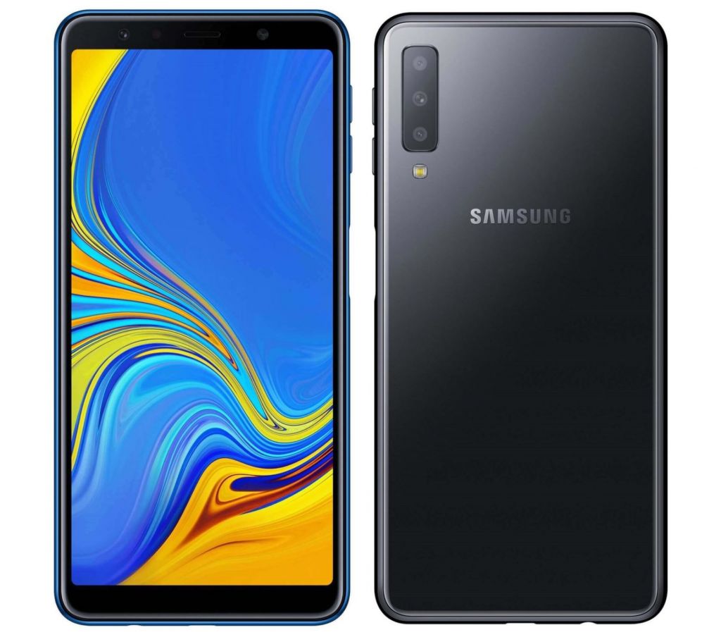 Galaxy A7 (2018) is Samsung/'s first triple-rear-cam phone