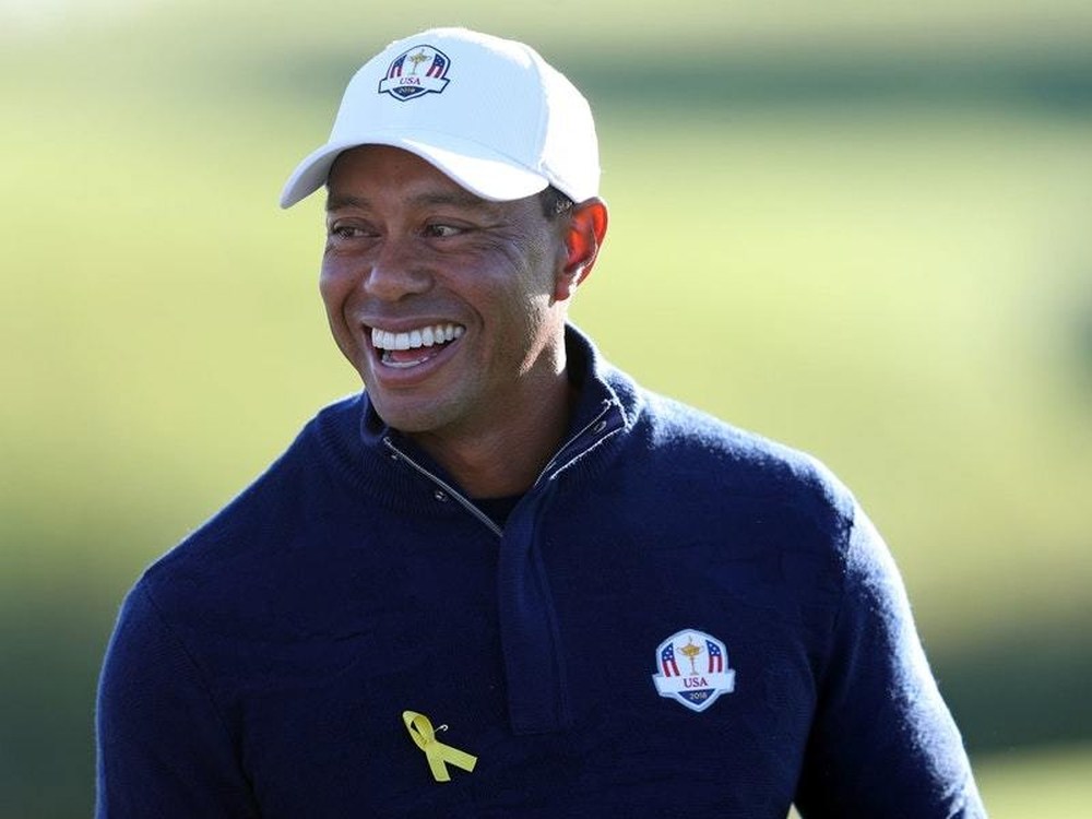 Team USA's Tiger Woods ahead of the Ryder Cup in Paris