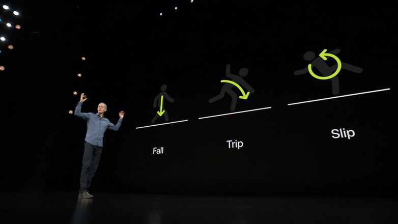 This might be the funniest apple slide ever despite the seriousness of the presentation