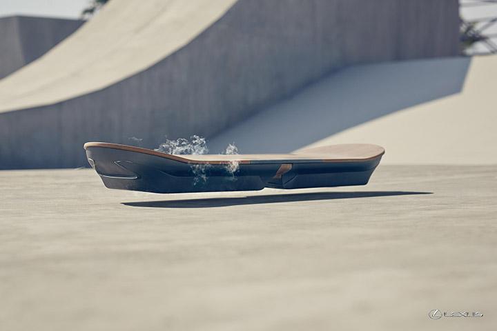 Wait A Minute, Did Lexus Actually Make A Working Hoverboard?