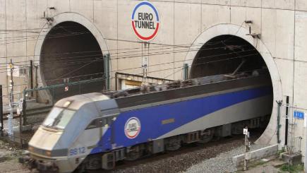 Eurotunnel services have been partly suspended