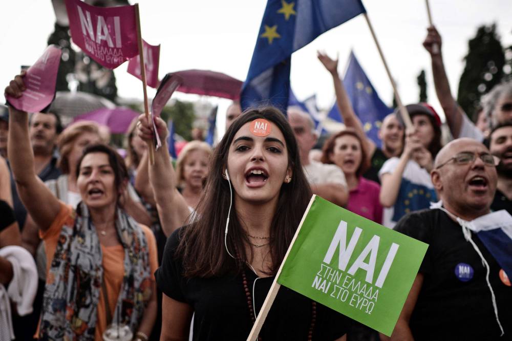 Greferendum Greeks head to the polls to vote on bailout referendum