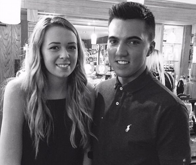 Happy couple Leah Washington who was injured in the Alton Towers rollercoast accident has celebrated her 18th birthday alongside boyfriend Joe Pugh who was also injured in the crash