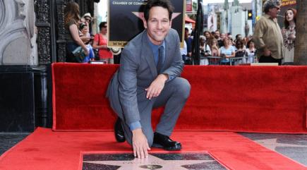 Ant-Man star Paul Rudd can't believe he has a star on the Hollywood Walk of Fame