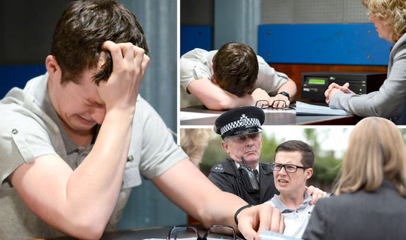 Ben Mitchell breaks down on EastEnders