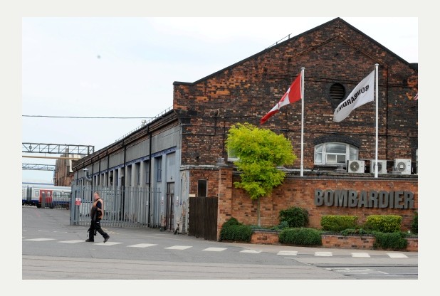 Bombardier's Litchurch Lane factory